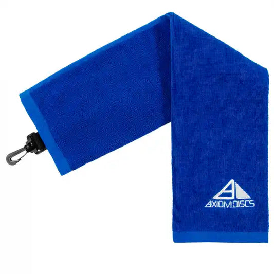 Tri-Fold Towel Axiom Icon Logo - Royal