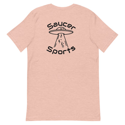 Saucer Sports Tee W/ Logo on Back